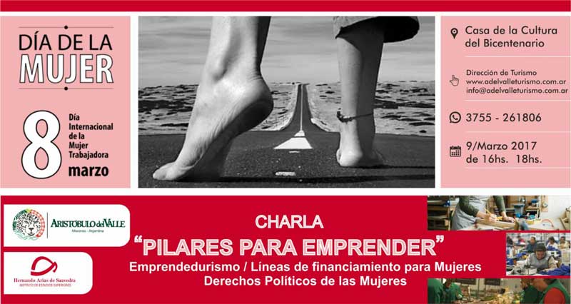 Charla Pilares Para Emprender