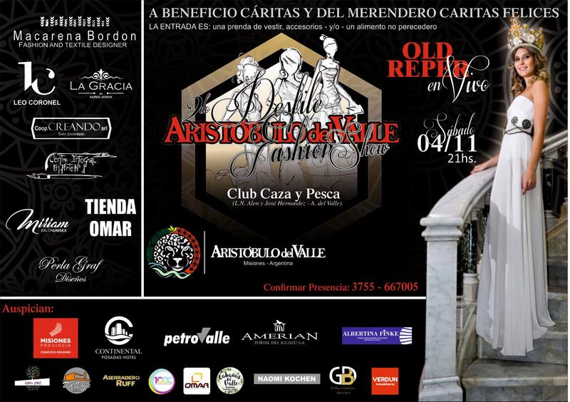 2° Desfile De Aristóbulo Del Valle Fashion Show