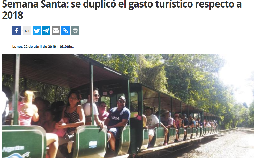 Semana Santa 2019 exitosa en Misiones