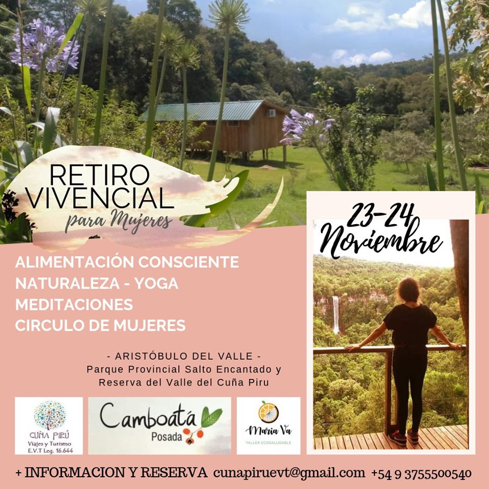 RETIRO VIVENCIAL PARA MUJERES EN ARISTÓBULO DEL VALLE