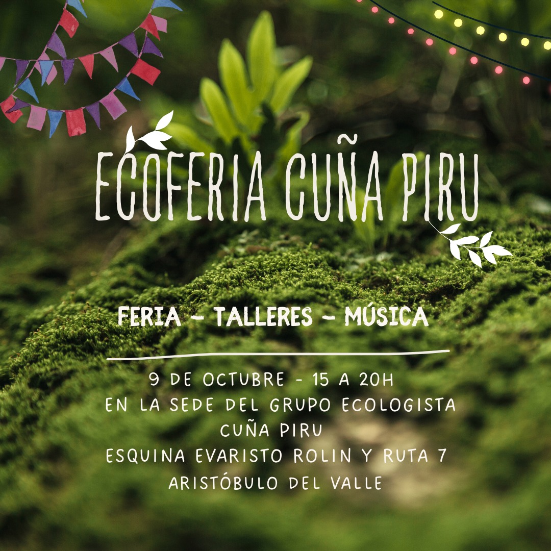 1º Edición de la ECOFERIA Cuñá Pirú