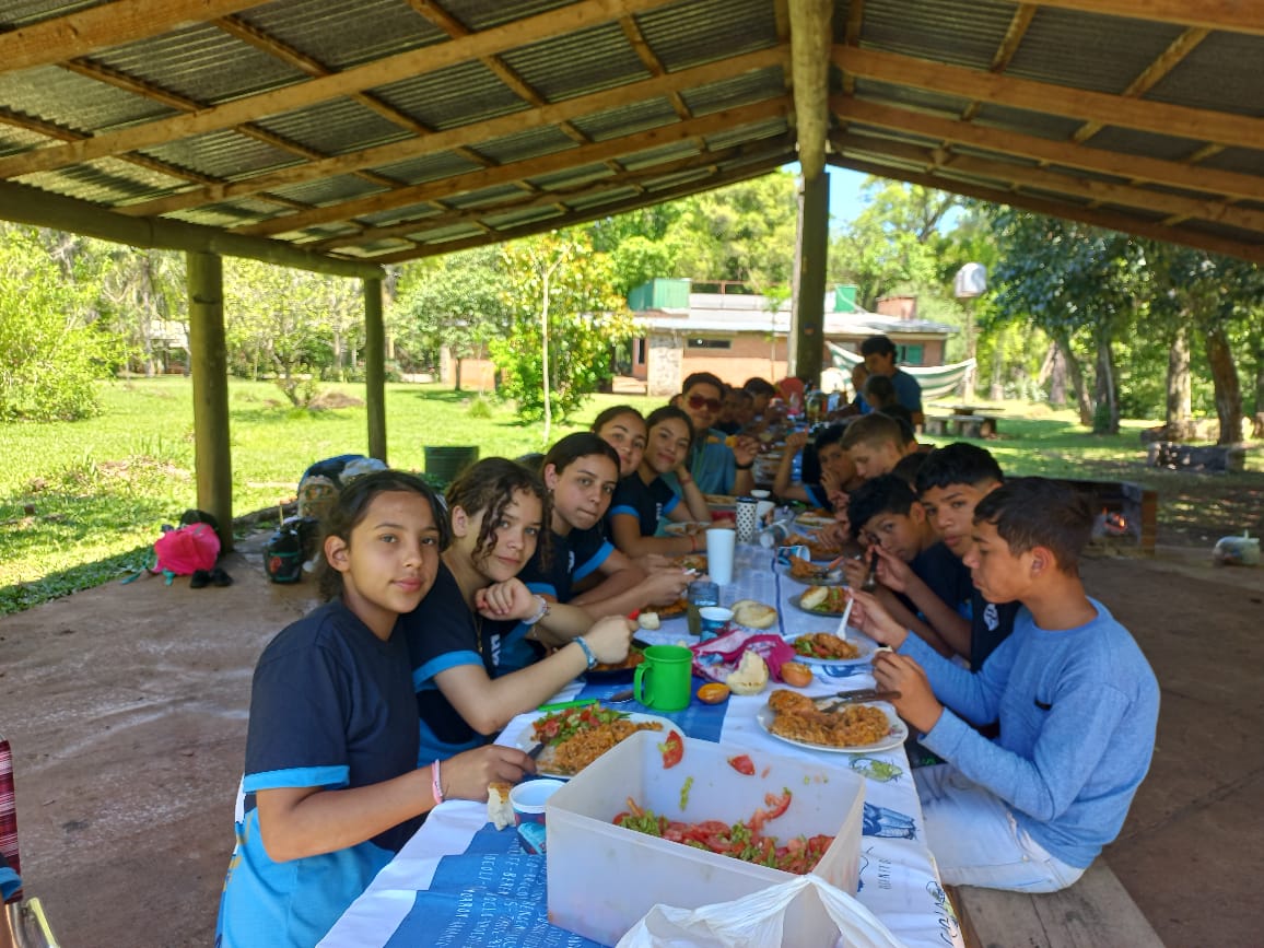 La Escuela 299 Constancio C. Vigil visitó el Parque Ecológico y Camping Municipal del Valle del Cuña