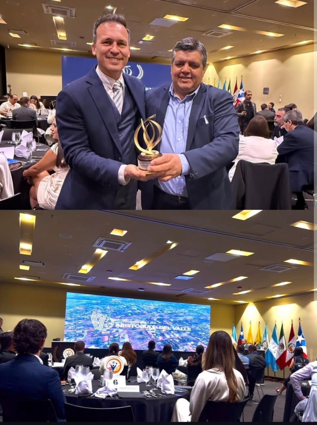 Aristóbulo del Valle recibe reconocimiento internacional